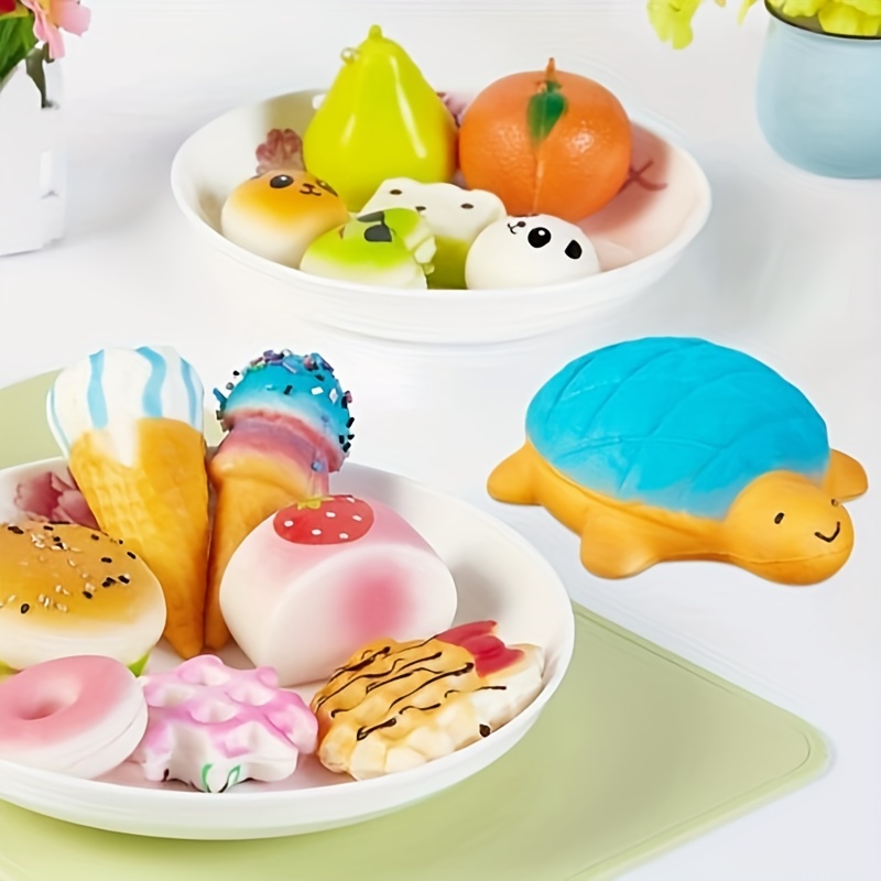 10pcs Random Squishes Toy Mini - огляд і ціна Kitchen Baking Gifts