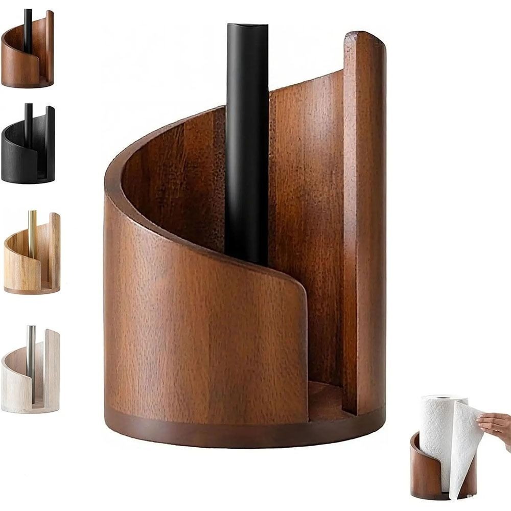Wooden Kitchen Paper Towel Hol - огляд і ціна Kitchen Baking Paper Holder