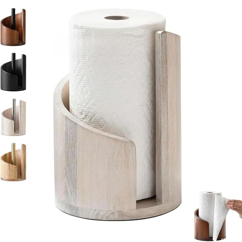 Wooden Kitchen Paper Towel Hol - огляд і ціна Kitchen Baking Paper Holder