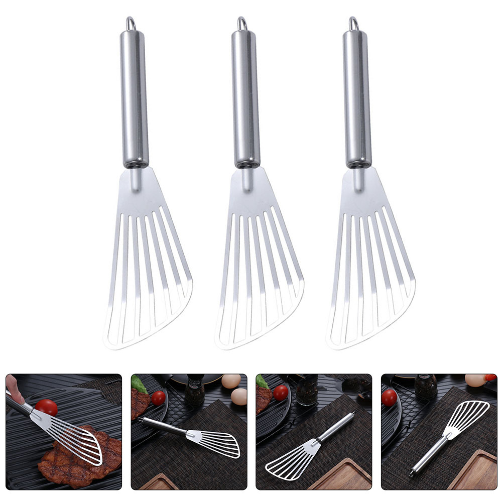 3pcs Stainless Steel Spatula F - огляд і ціна Kitchen Baking Utensil
