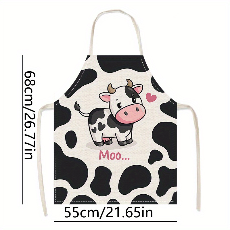 1pc Cute Cartoon Cow Print Kit - огляд і ціна Baking Kitchen For Kids