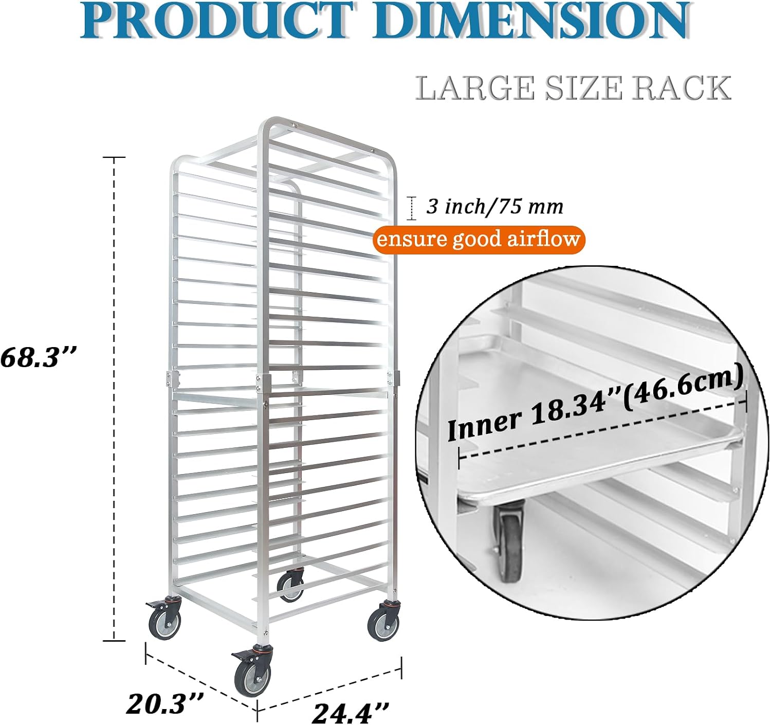 Commercial 20 Tier Stainless S - огляд і ціна Kitchen Baking Pan