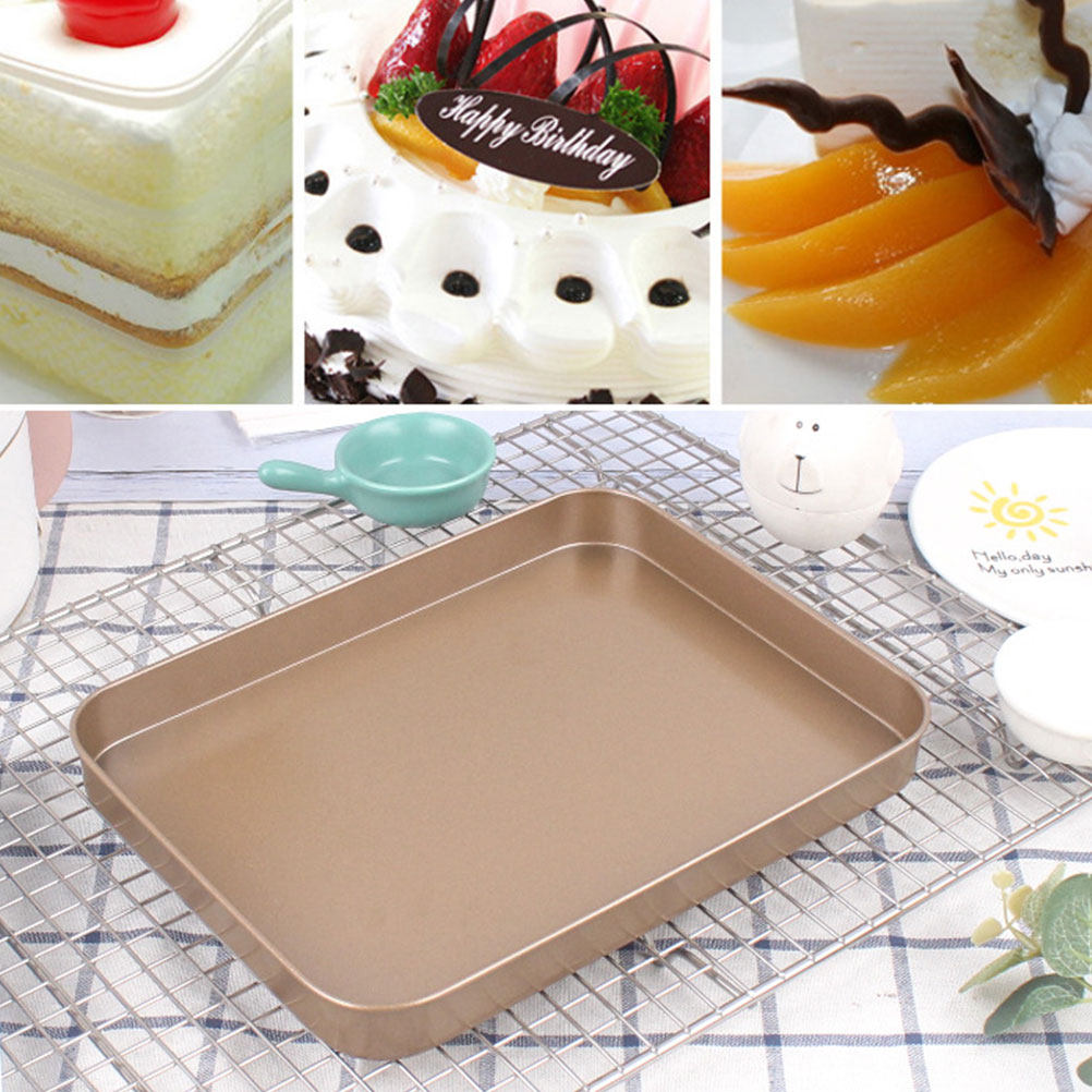 Carbon Steel Rectangular Cake  - огляд і ціна Kitchen Baking Trays