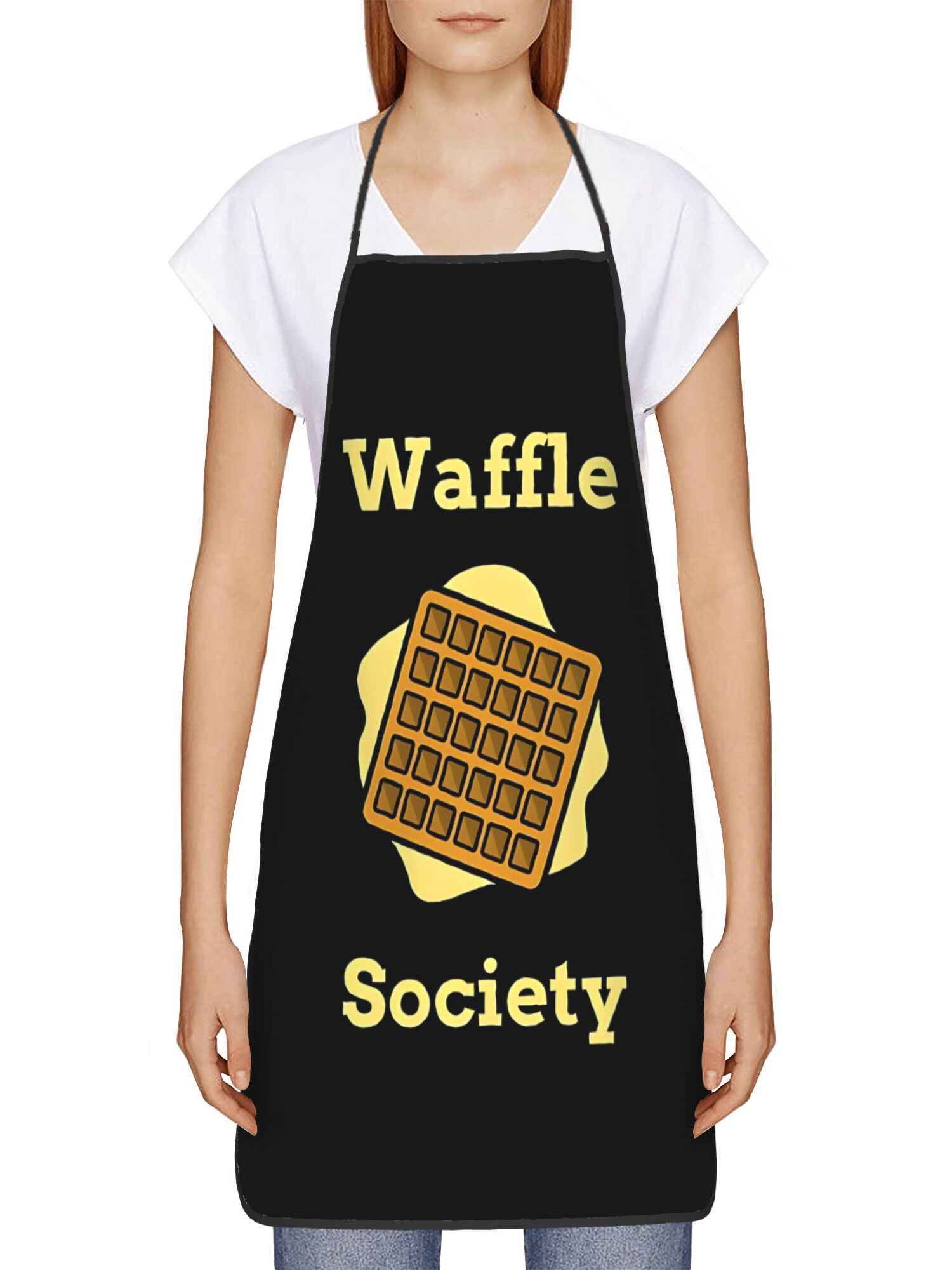 Waffle Society Kitchen Apron - - огляд і ціна Kitchen Baking Quotes