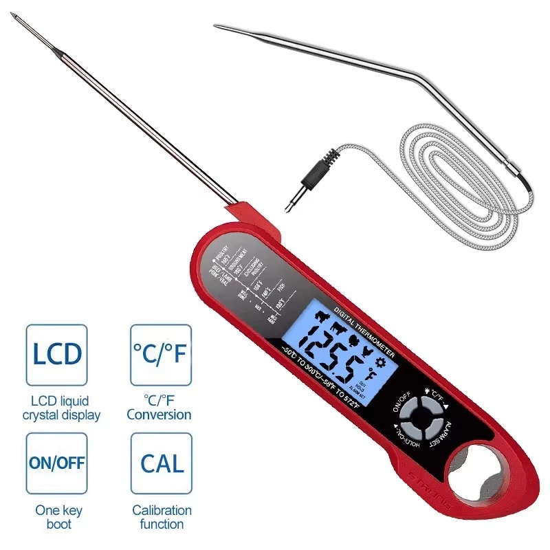 Meat Thermometer Dual-Probe Di - огляд і ціна Kitchen Baking Utensil