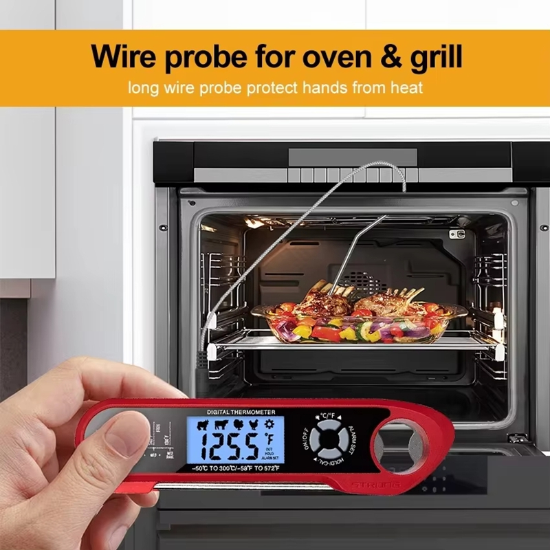 Meat Thermometer Dual-Probe Di - огляд і ціна Kitchen Baking Utensil