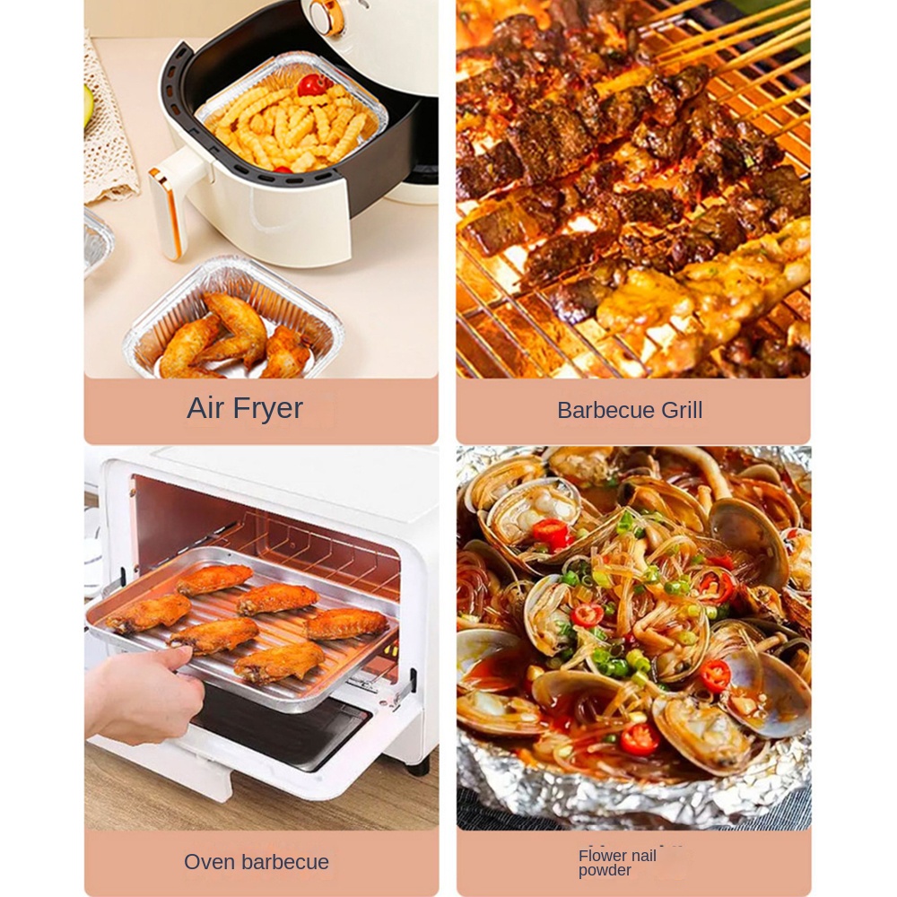 20CM Air Fryer Aluminum Foil P - огляд і ціна Kitchen Baking Trays