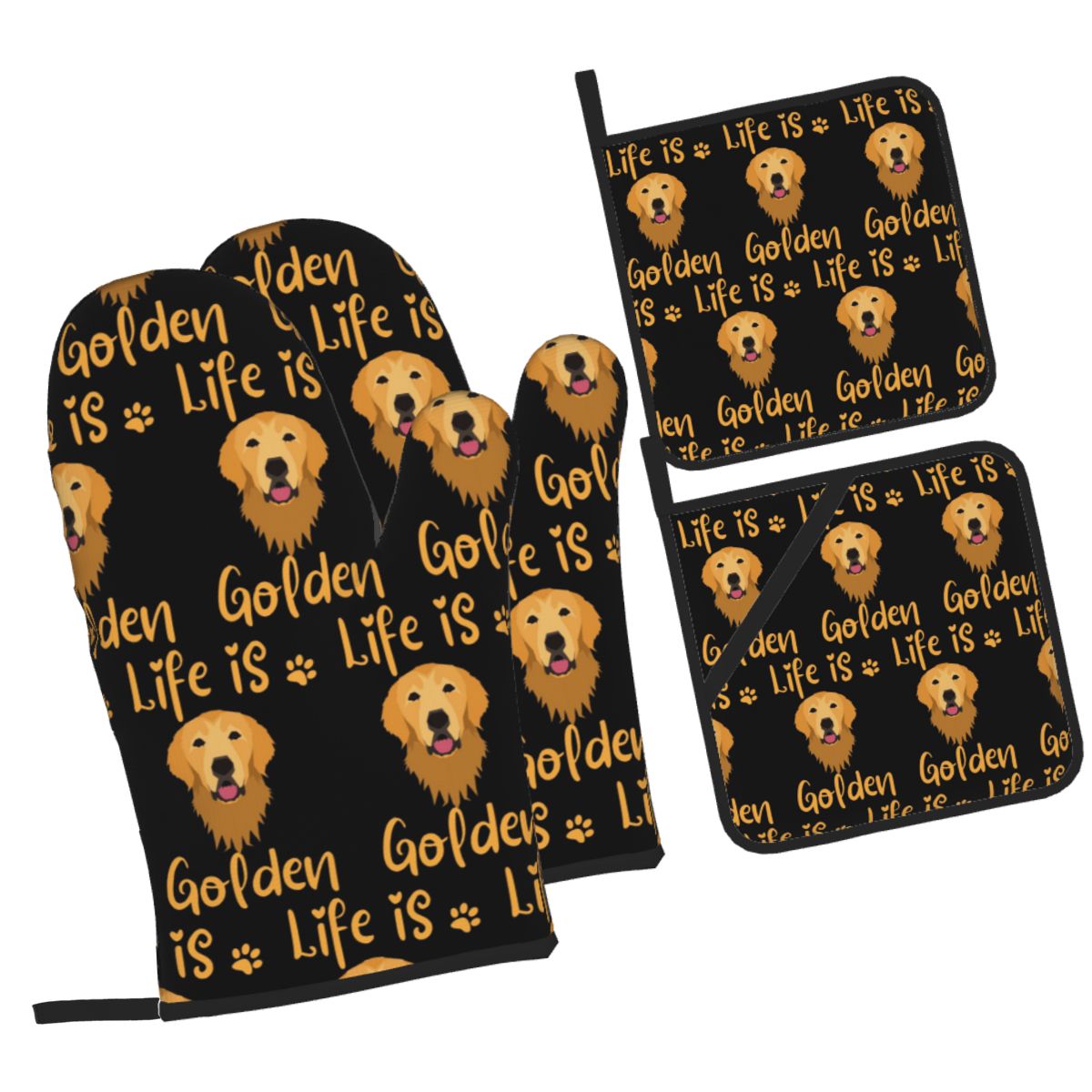 GOLDEN RETRIEVER Quote Oven Mi - огляд і ціна Kitchen Baking Quotes