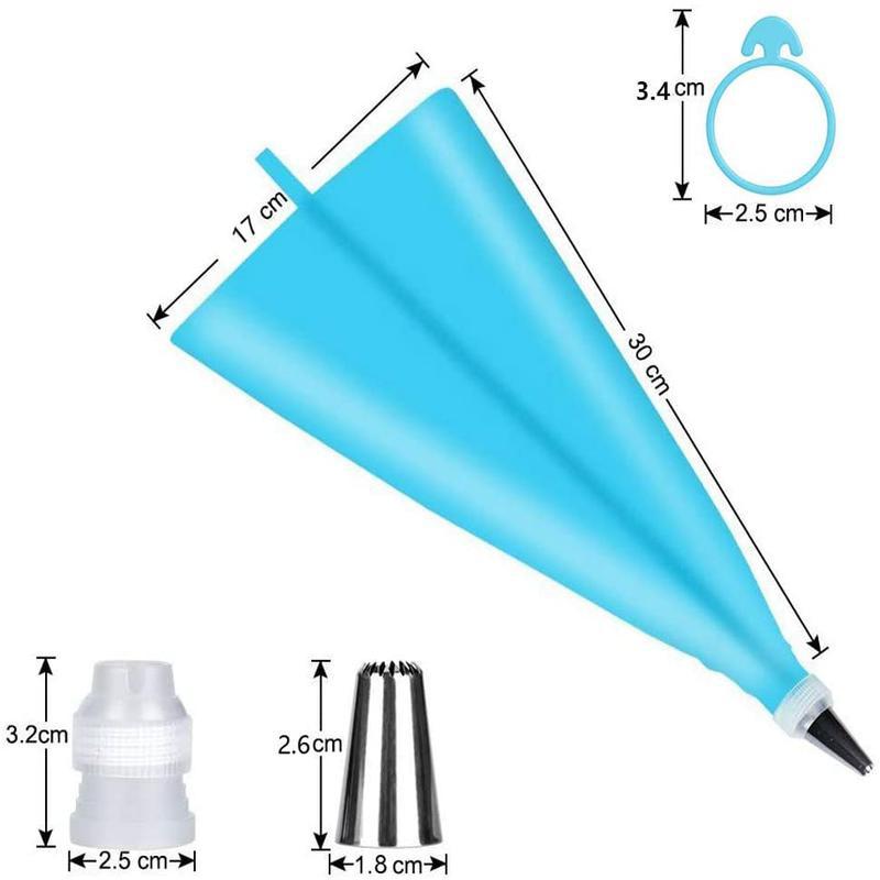Nozzle Piping Cake Decorating  - огляд і ціна Kitchen Baking Equipment