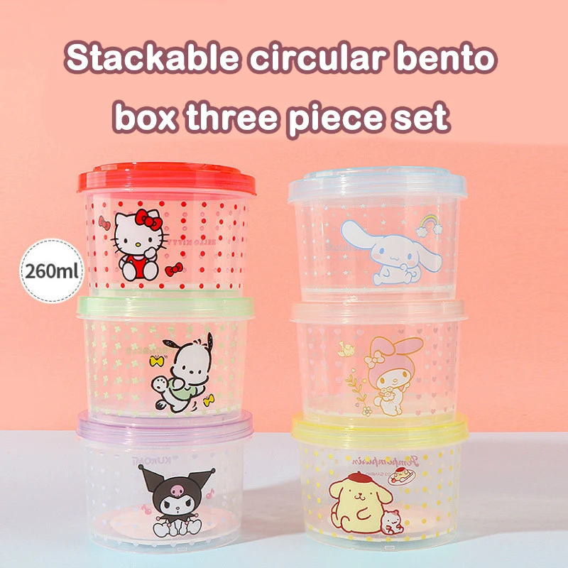 Kitty Bento Box Set 3 Pieces C - огляд і ціна Kitchen Baking Gifts