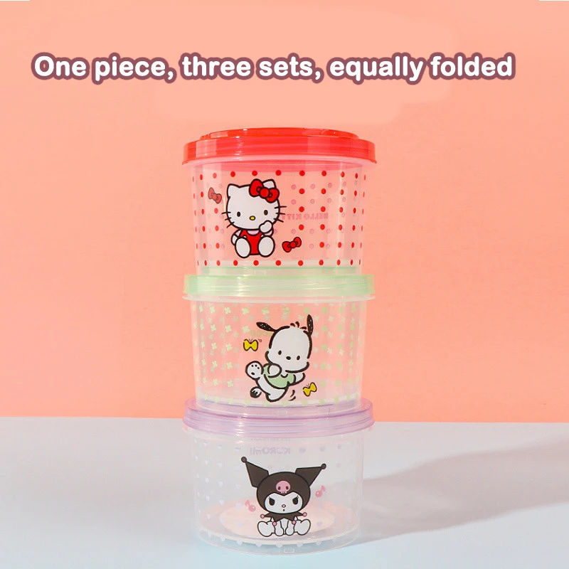 Kitty Bento Box Set 3 Pieces C - огляд і ціна Kitchen Baking Gifts